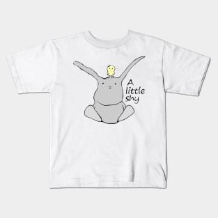 A little shy Kids T-Shirt